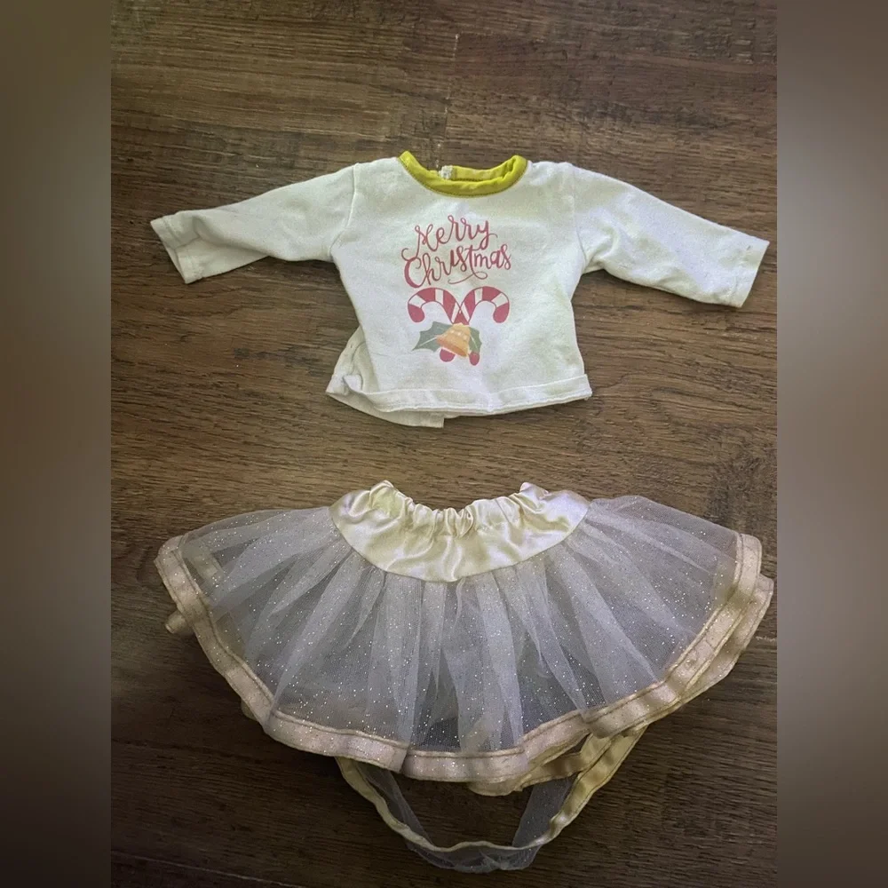 American Girl Doll Christmas outfit as is… READ!